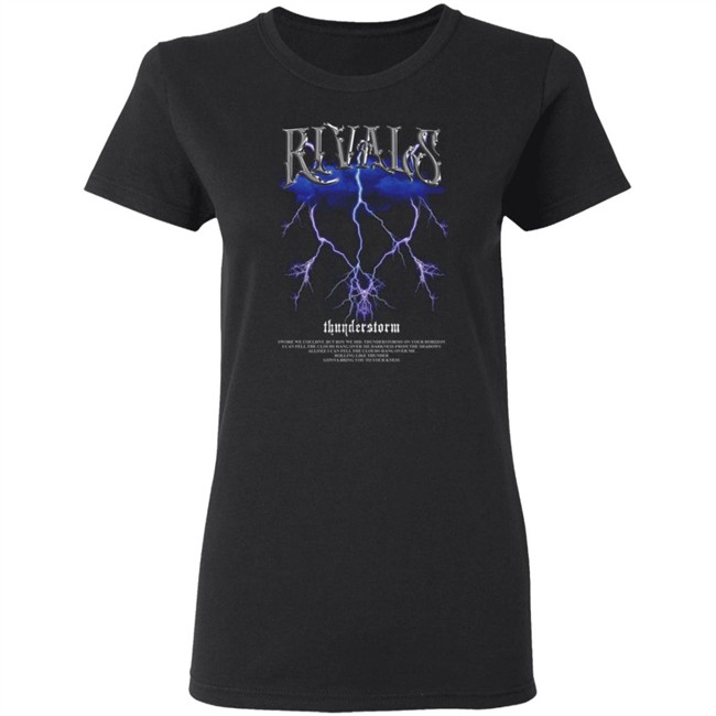 Rivals Thunderstorm Black T Shirt Rivals Thunderstorm Black T Shirt