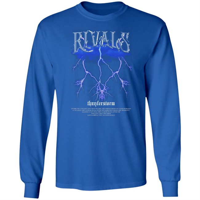Rivals Thunderstorm Black T Shirt Rivals Thunderstorm Black T Shirt