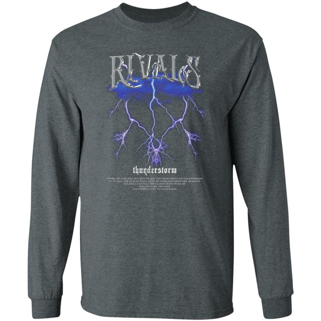 Rivals Thunderstorm Black T Shirt Rivals Thunderstorm Black T Shirt