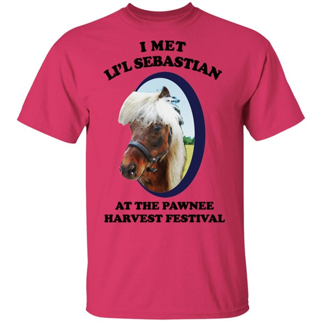 Lil Sebastian Shirt I met Li'l Sebastian At the pawnee harvest festival NBC Parks and Recreation Official I Met Li'l Sebastian - Adult Classic T-Shirt Lil Sebastian Shirt I met Li'l Sebastian At the pawnee harvest festival NBC Parks and Recreation Official I Met Li'l Sebastian - Adult Classic T-Shirt
