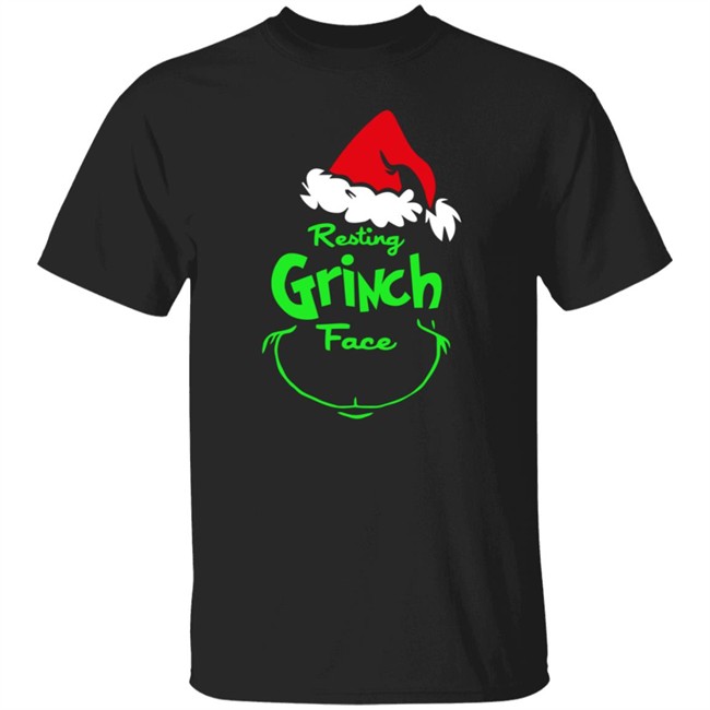 Resting Grinch Face Shirt Christmas resting Grinch Face T Shirt