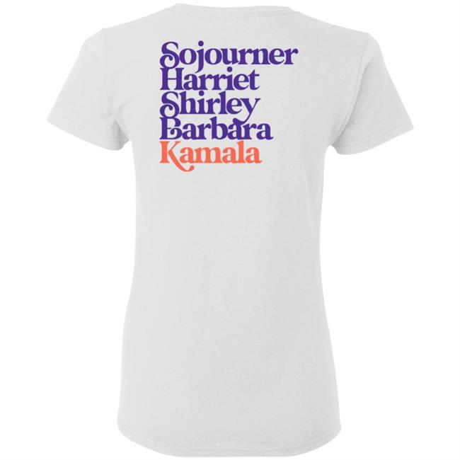 Sojourner, Harriet, Shirley, Barbara, Kamala (We’Re Gonna Win) Hooded Sweatshirt Sojourner, Harriet, Shirley, Barbara, Kamala (We’Re Gonna Win) Hooded Sweatshirt