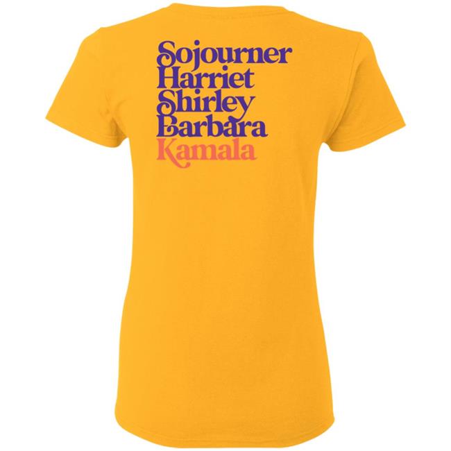 Sojourner, Harriet, Shirley, Barbara, Kamala (We’Re Gonna Win) Hooded Sweatshirt Sojourner, Harriet, Shirley, Barbara, Kamala (We’Re Gonna Win) Hooded Sweatshirt