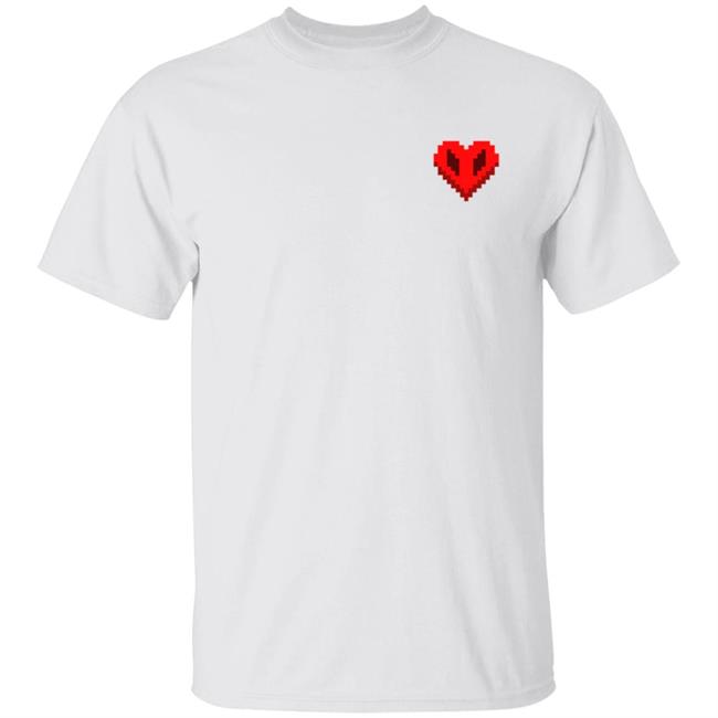 Ph1lza Merch Hardcore Heart Tee Shirt