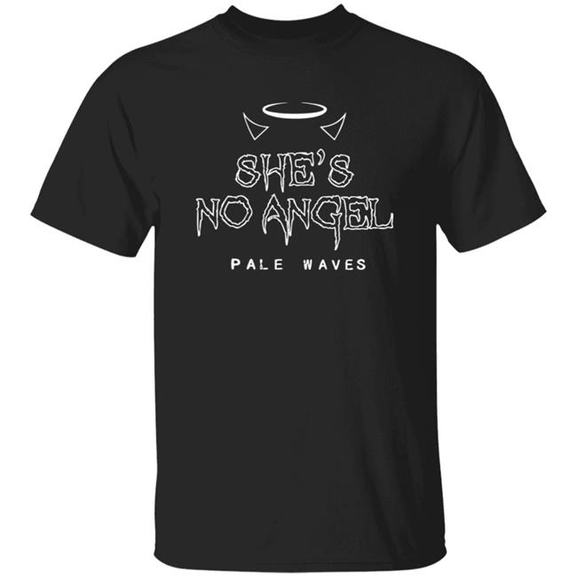 Dirty Hit Merch She’s No Angel Tee Pale Waves