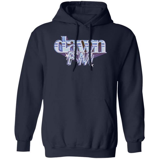 The Weeknd After Hours Merch Dawn Fm Chrome Title Tee Shirt The Weeknd After Hours Merch Dawn Fm Chrome Title Tee Shirt