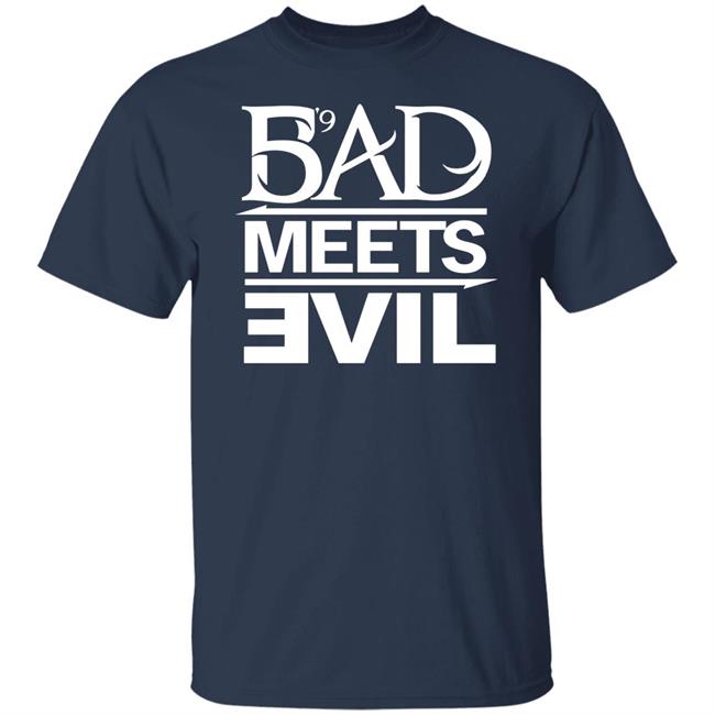 Eminem Merch Bad Meets Evil T Shirt Eminem & Royce Da 5’9 Eminem Merch Bad Meets Evil T Shirt Eminem & Royce Da 5’9