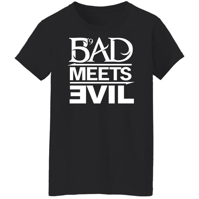 Eminem Merch Bad Meets Evil T Shirt Eminem & Royce Da 5’9 Eminem Merch Bad Meets Evil T Shirt Eminem & Royce Da 5’9