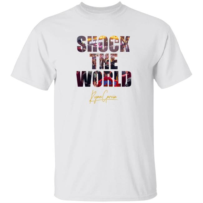 Ryan Garcia Merch Ring Walk Shirt Shock The World