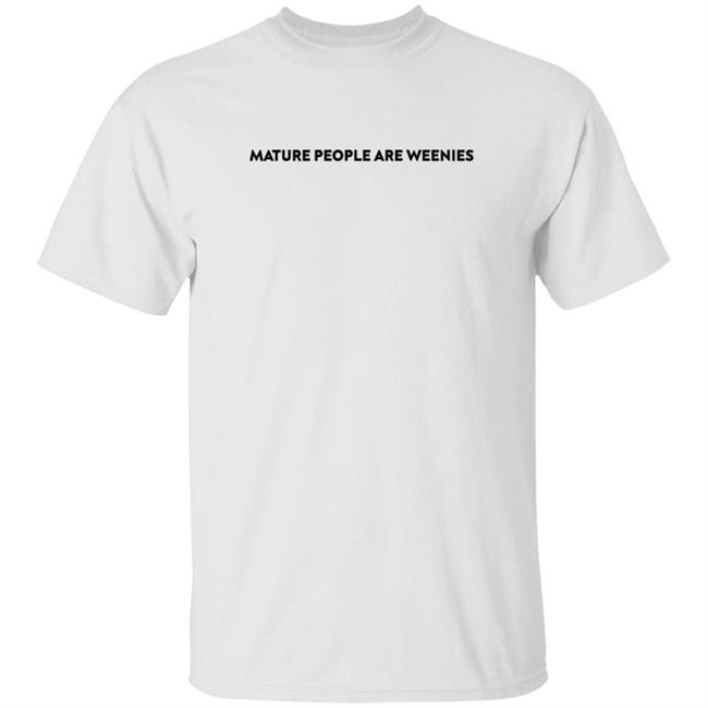 Baylen Levine Merch Mature People Are Weenies Shirt