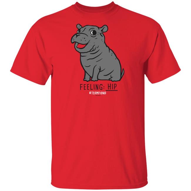 Felling Hip Fiona The Hippo T Shirt