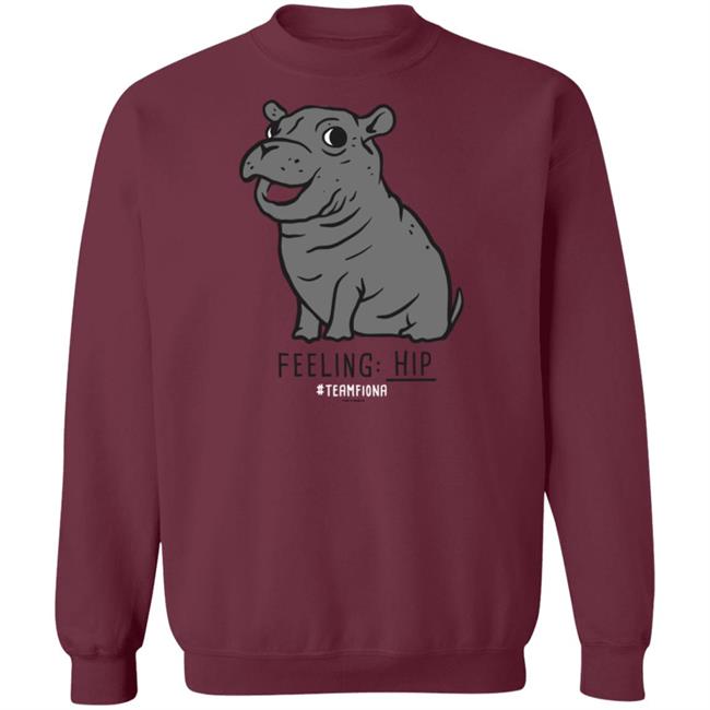 Felling Hip Fiona The Hippo T Shirt Felling Hip Fiona The Hippo T Shirt