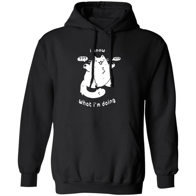 I Know What I'm Doing Clueless Cat T Shirt I Know What I'm Doing Clueless Cat T Shirt