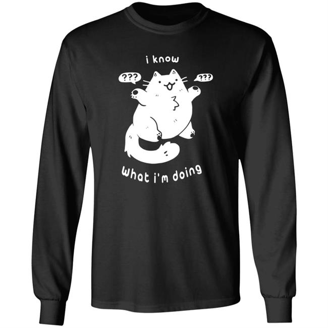 I Know What I'm Doing Clueless Cat T Shirt I Know What I'm Doing Clueless Cat T Shirt
