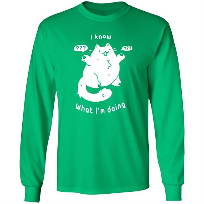 I Know What I'm Doing Clueless Cat T Shirt I Know What I'm Doing Clueless Cat T Shirt