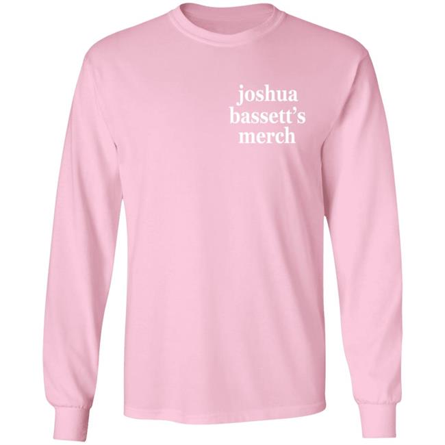 Joshua Bassett's Tee Pink Joshua Bassett Merch Joshua Bassett's Tee Pink Joshua Bassett Merch