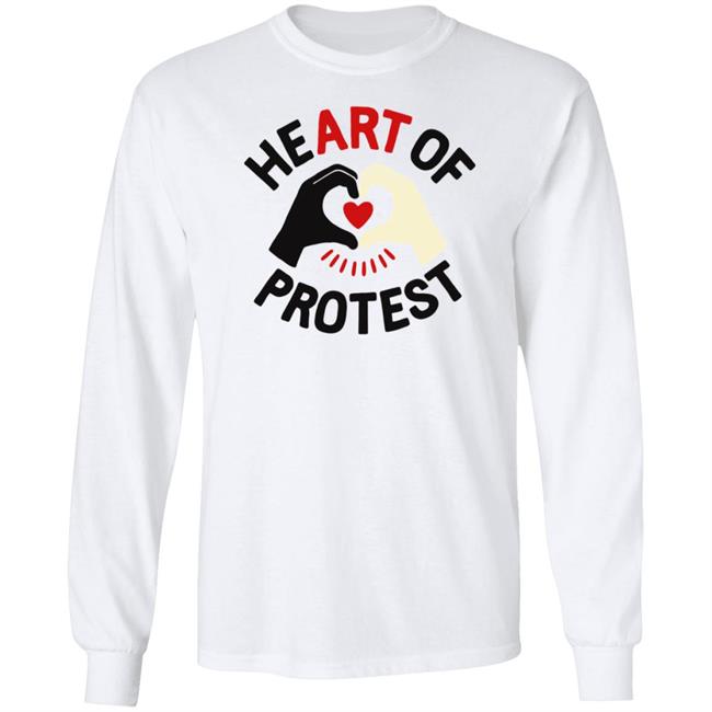 Heart Of Protest T Shirt Heart Of Protest T Shirt