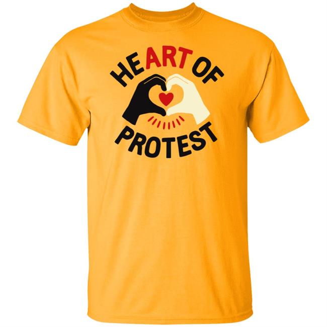 Heart Of Protest T Shirt Heart Of Protest T Shirt
