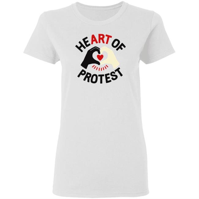 Heart Of Protest T Shirt Heart Of Protest T Shirt