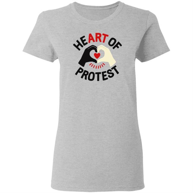 Heart Of Protest T Shirt Heart Of Protest T Shirt