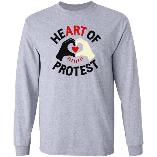 Heart Of Protest T Shirt Heart Of Protest T Shirt