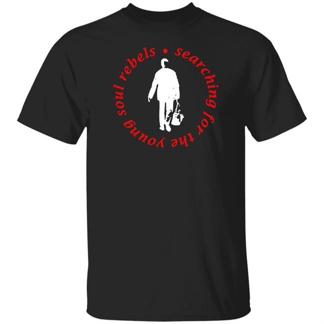 Dexys Merch Young Soul Rebels Black T Shirt Searching For The Young Soul Rebels