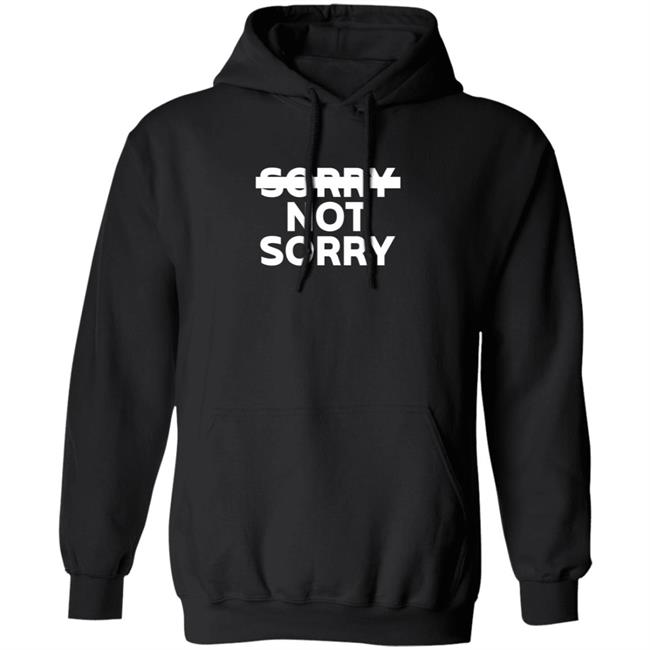 Sorry Not Sorry Hoodie Demi Lovato "Sorry Not Sorry" Hooded Sweatshirt
