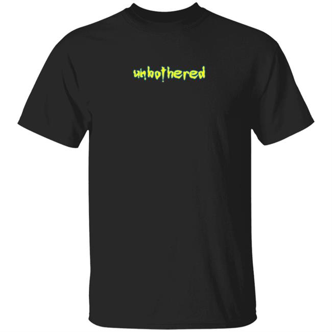 Lil Skies Merch Lil Skies Unbothered Logo Shirt