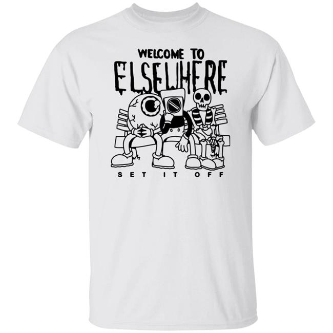 Set It Off Merch Elsewhere Friends T Shirt Welcome To Elsewhere