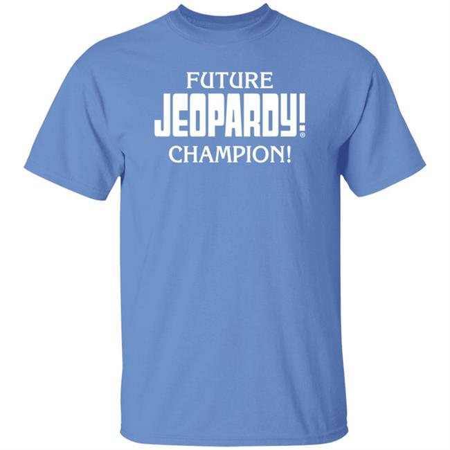 Jeopardy Merchandise Future Jeopardy Champion Shirt