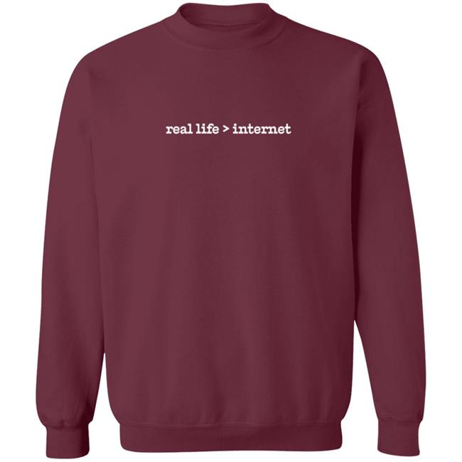 Russ Merch Real Life Internet Hoodie Russ Merch Real Life Internet Hoodie