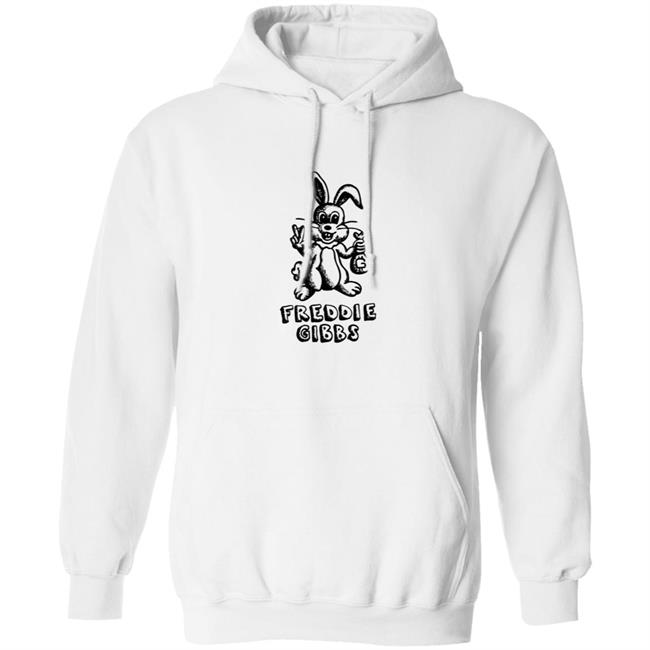 Freddie Gibbs Merch Kane Comics Cartoon Bunny Hoodie Grey Freddie Gibbs Merch Kane Comics Cartoon Bunny Hoodie Grey