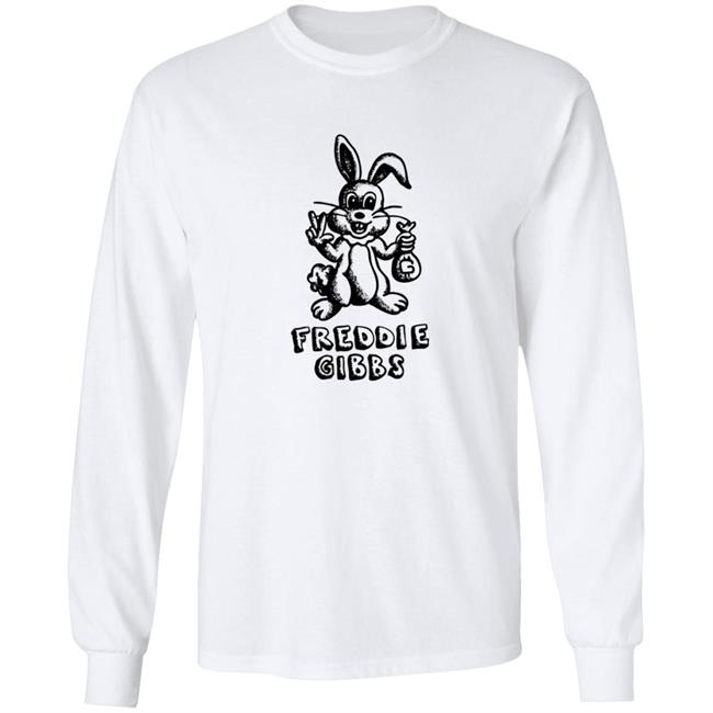 Freddie Gibbs Merch Kane Comics Cartoon Bunny Hoodie Grey Freddie Gibbs Merch Kane Comics Cartoon Bunny Hoodie Grey