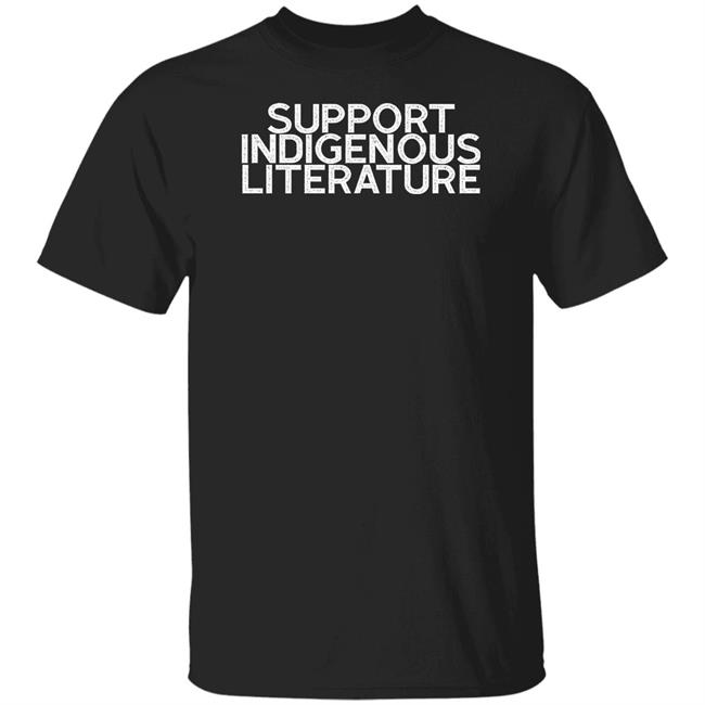 Shane Hawk Merch Support Indigenous Literature Shirt