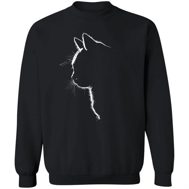 Wholesome Memes Cat Silhouette White Shirt Wholesome Memes Cat Silhouette White Shirt