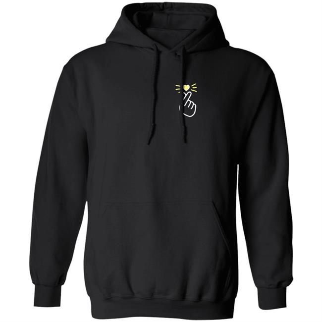 Girbeagly Finger Heart Hoodie