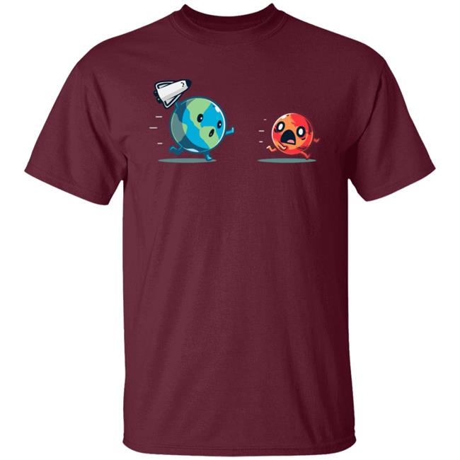 Mars Invasion Run T Shirt Mars Invasion Run T Shirt