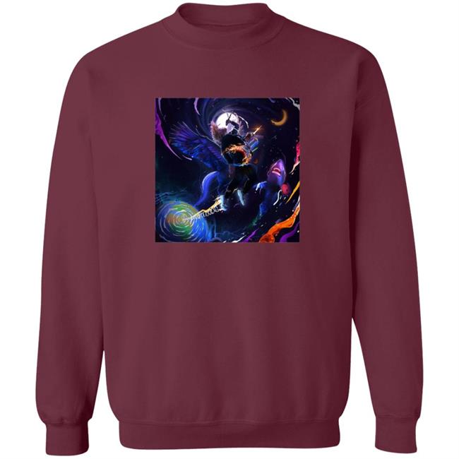 Trippie Redd Neon Shark Album Hoodie 1400 Club Trippie Redd Neon Shark Album Hoodie 1400 Club