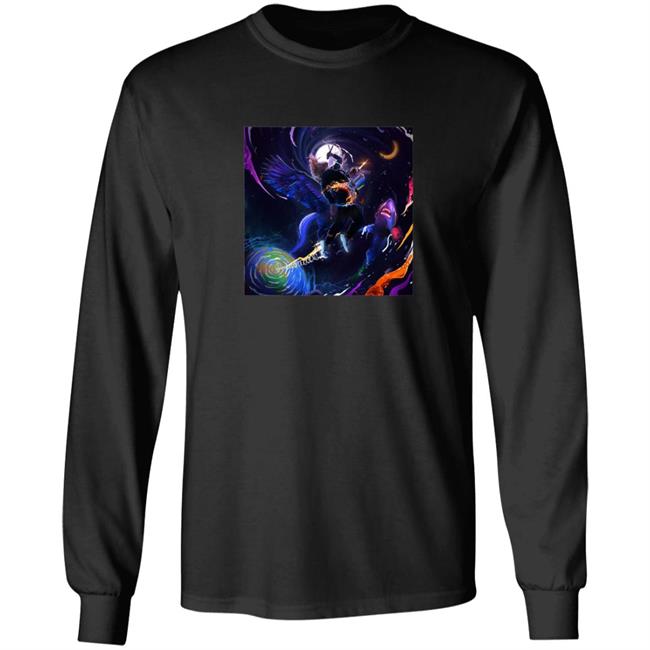 Trippie Redd Neon Shark Album Hoodie 1400 Club Trippie Redd Neon Shark Album Hoodie 1400 Club