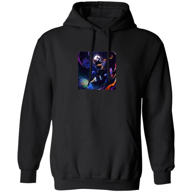 Trippie Redd Neon Shark Album Hoodie 1400 Club Trippie Redd Neon Shark Album Hoodie 1400 Club