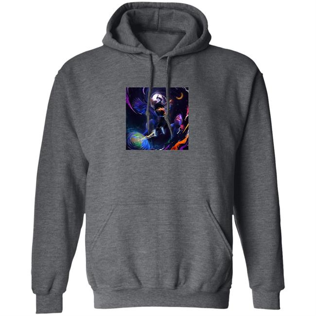 Trippie Redd Neon Shark Album Hoodie 1400 Club Trippie Redd Neon Shark Album Hoodie 1400 Club