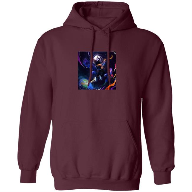 Trippie Redd Neon Shark Album Hoodie 1400 Club Trippie Redd Neon Shark Album Hoodie 1400 Club