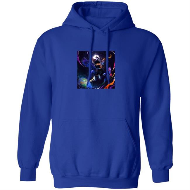 Trippie Redd Neon Shark Album Hoodie 1400 Club Trippie Redd Neon Shark Album Hoodie 1400 Club
