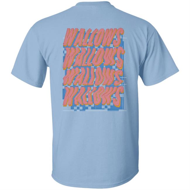 Wallows Warped Logo Hoodie Wallows Store Wallows Warped Logo Hoodie Wallows Store