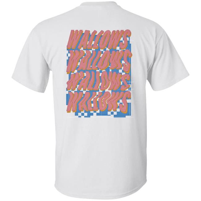 Wallows Warped Logo Hoodie Wallows Store Wallows Warped Logo Hoodie Wallows Store