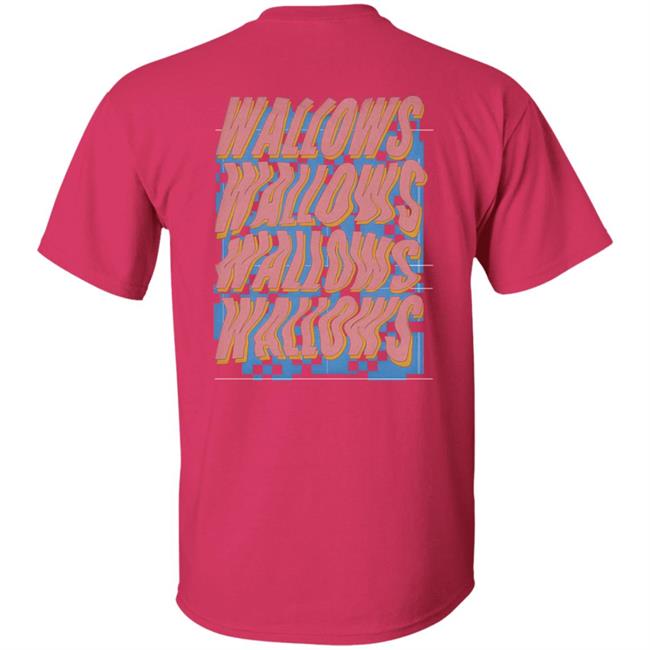Wallows Warped Logo Hoodie Wallows Store Wallows Warped Logo Hoodie Wallows Store