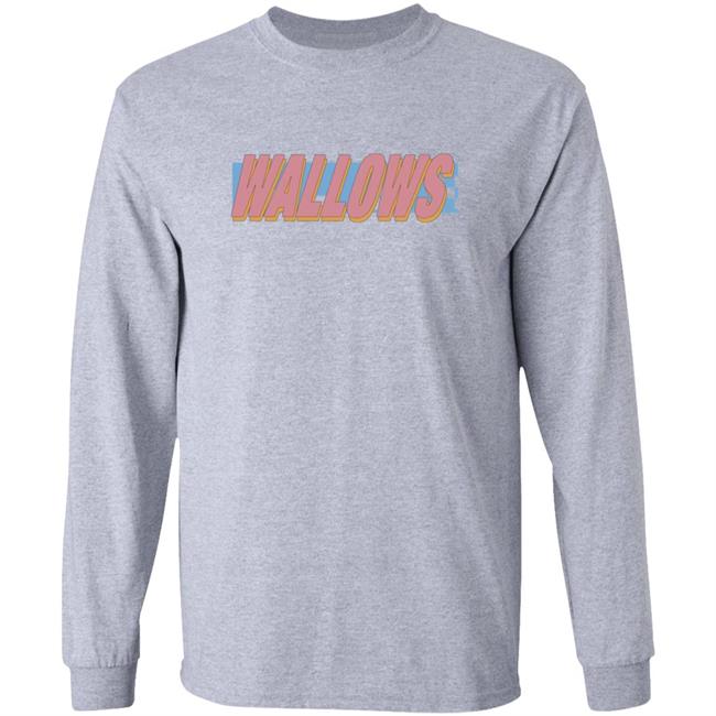 Wallows Warped Logo Hoodie Wallows Store Wallows Warped Logo Hoodie Wallows Store
