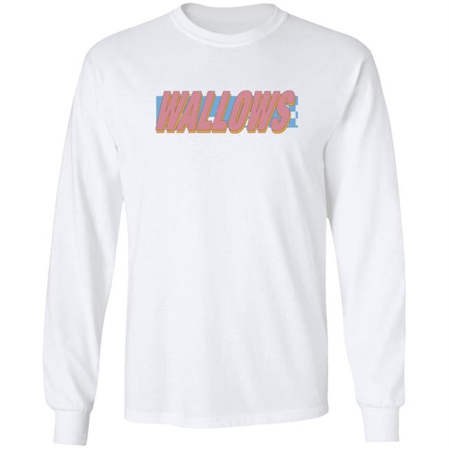 Wallows Warped Logo Hoodie Wallows Store Wallows Warped Logo Hoodie Wallows Store