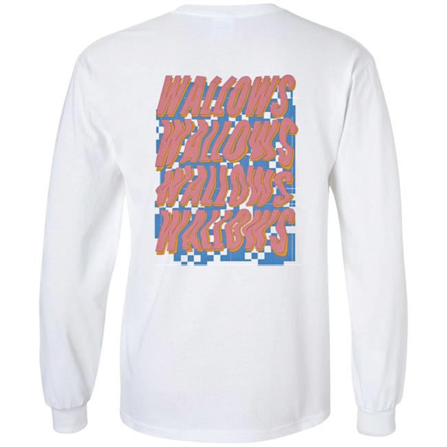 Wallows Warped Logo Hoodie Wallows Store Wallows Warped Logo Hoodie Wallows Store