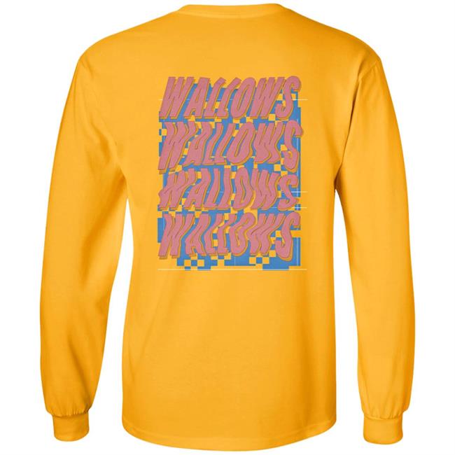 Wallows Warped Logo Hoodie Wallows Store Wallows Warped Logo Hoodie Wallows Store